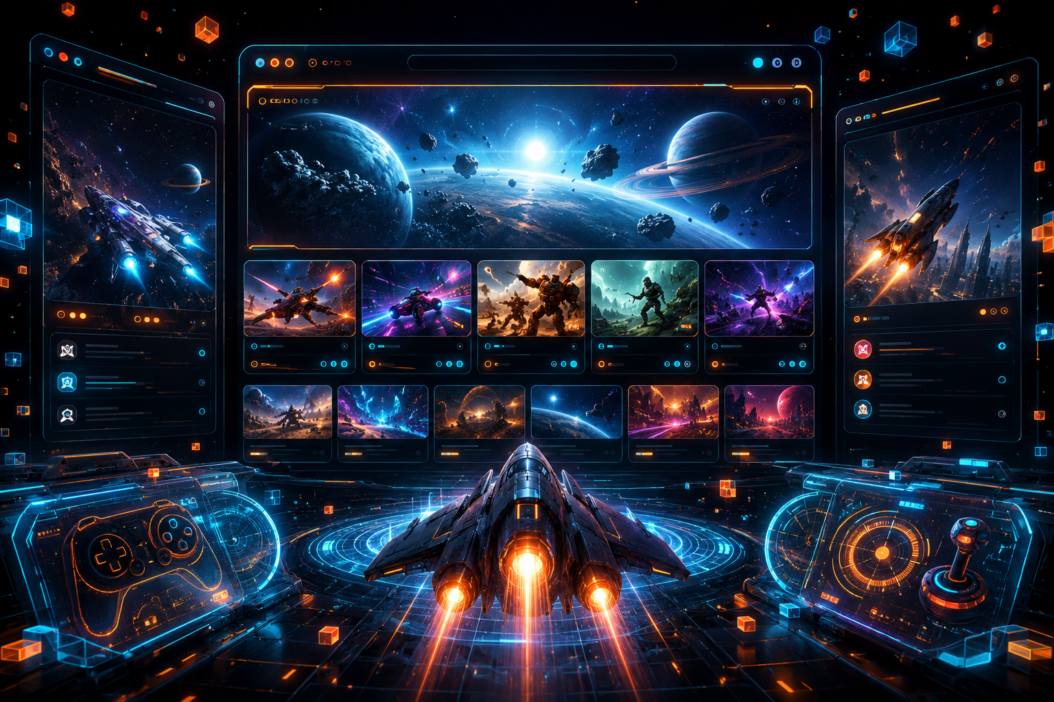 Mundos y juegos web de PhoenixAI